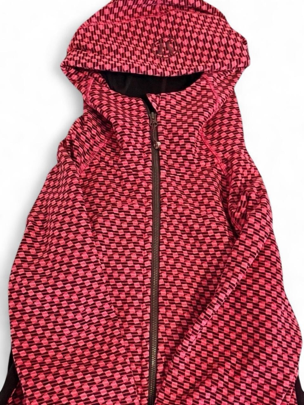 2016 Lululemon Scuba Hoodie lll - Deep Dive Berry Rumble Black
